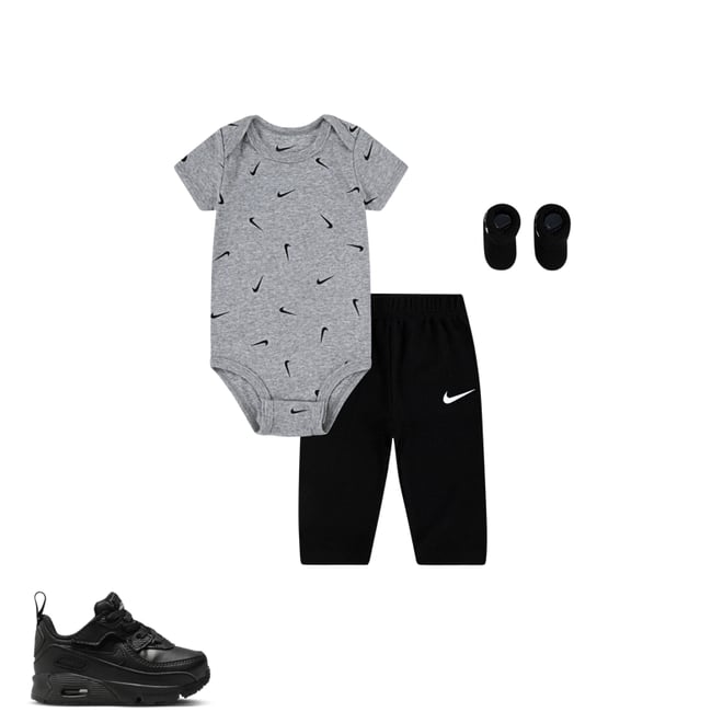 Nike Bodysuit & Waffle Pant 3 Pack