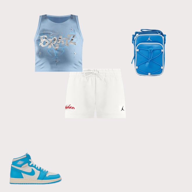 Jordan Air Jordan 1 Retro High OG 'UNC Reimagined' Grade-School