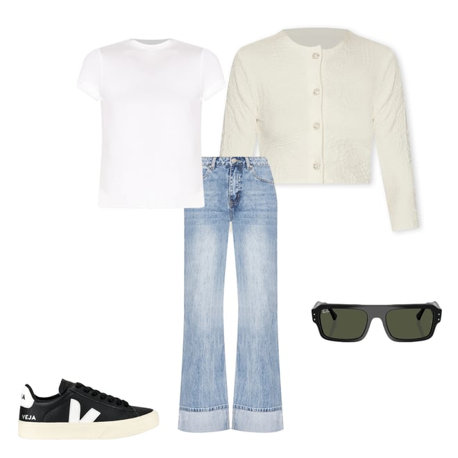 4th bundle featuring 4 items which compliment Lulu Cuffed Jeans