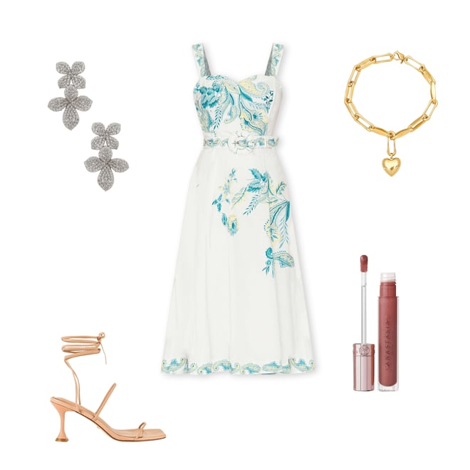 1st bundle featuring 4 items which compliment Midi Dress With Buckle Belt