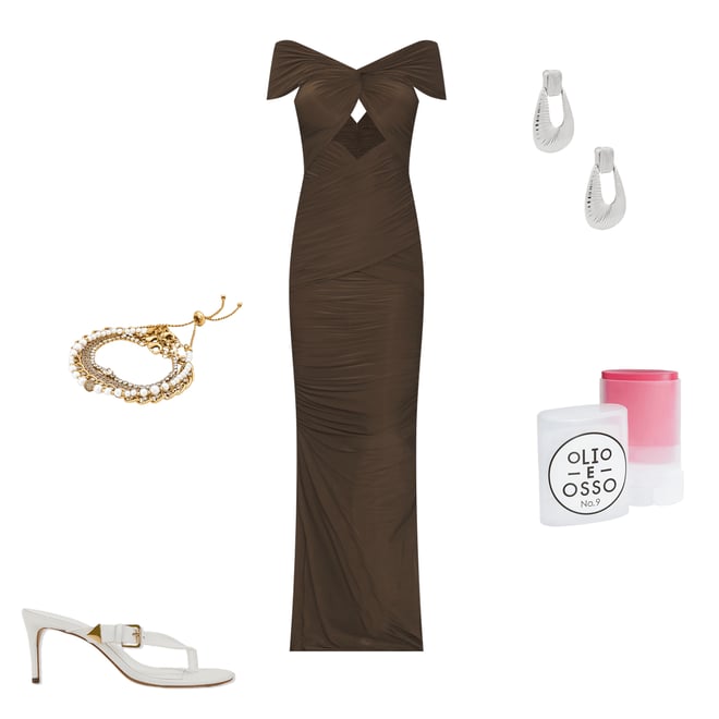 1st bundle featuring 4 items which compliment Nasha Dress