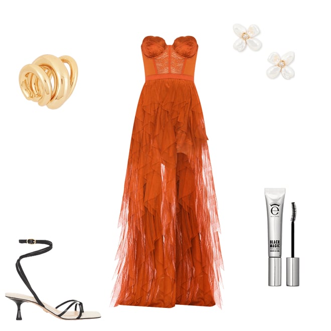 3rd bundle featuring 4 items which compliment x REVOLVE Bustier Gown