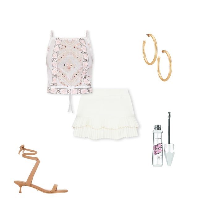 2nd bundle featuring 4 items which compliment Double Ruffle Mini Skort