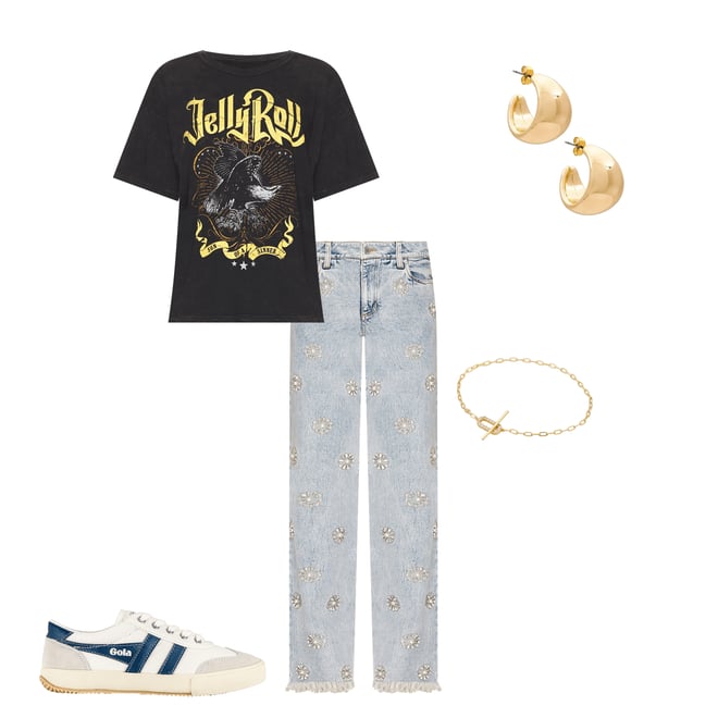 2nd bundle featuring 4 items which compliment Roxie Flare Jeans
