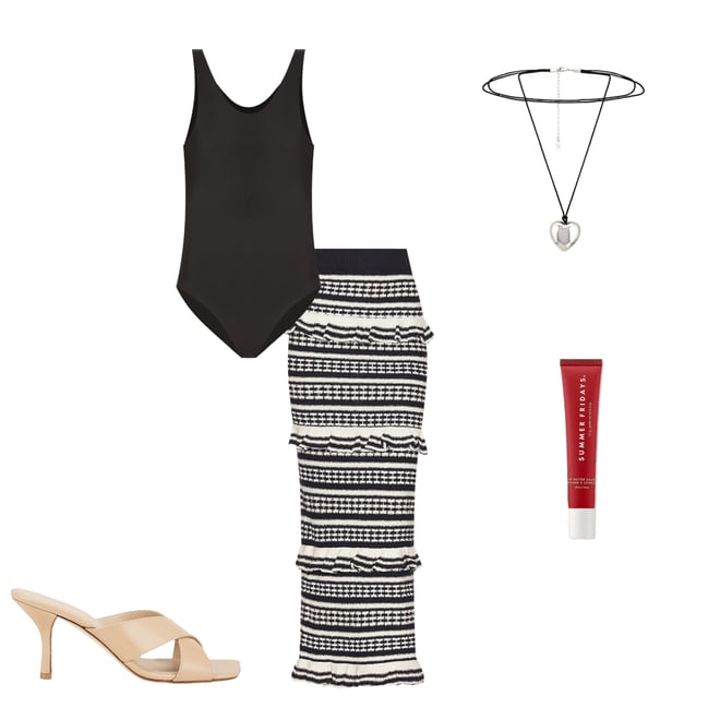 2nd bundle featuring 4 items which compliment Butter Tank Bodysuit