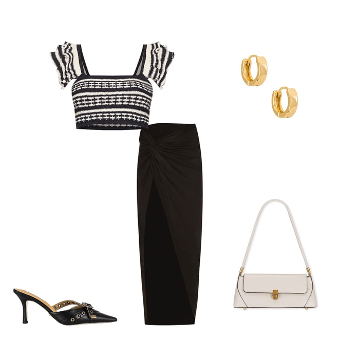 1st bundle featuring 4 items which compliment X REVOLVE Iris Skirt