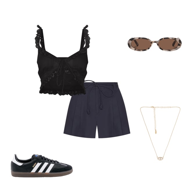 1st bundle featuring 4 items which compliment Margot Shorts