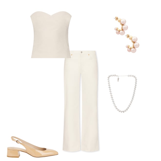 2nd bundle featuring 4 items which compliment Marina Sweetheart Top