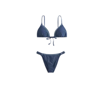 Beaded Triangle Bikini Top