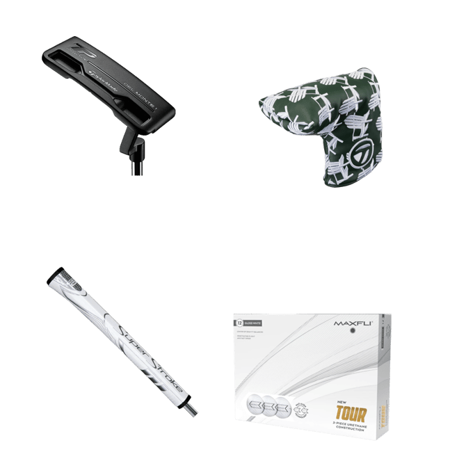 TaylorMade TPコレクション　BLACK DELMONTE TB1 TaylorMade TP Black Del Monte #1 Putter | Golf Galaxy