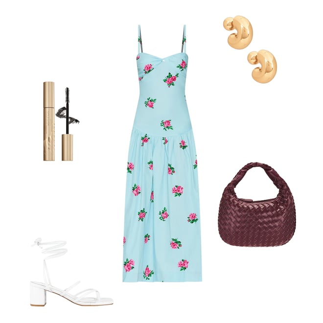 Fitted Midi Dress