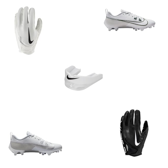 New Other Nike Vapor Jet 7.0 Football Gloves White/Red – PremierSports