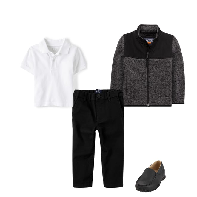 2nd bundle featuring 3 items which compliment Toddler Uniform Pique Polo