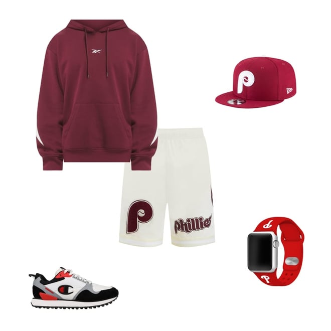 Pro Standard Men's Philadelphia Phillies Cooperstown Patch Hoodie - Hibbett