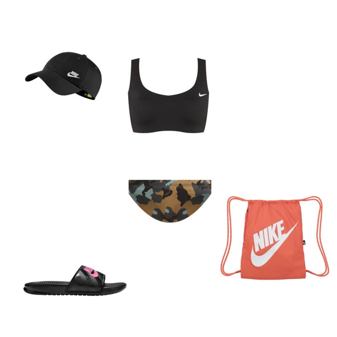 Nike Women's Essential Scoop Neck Bikini Top