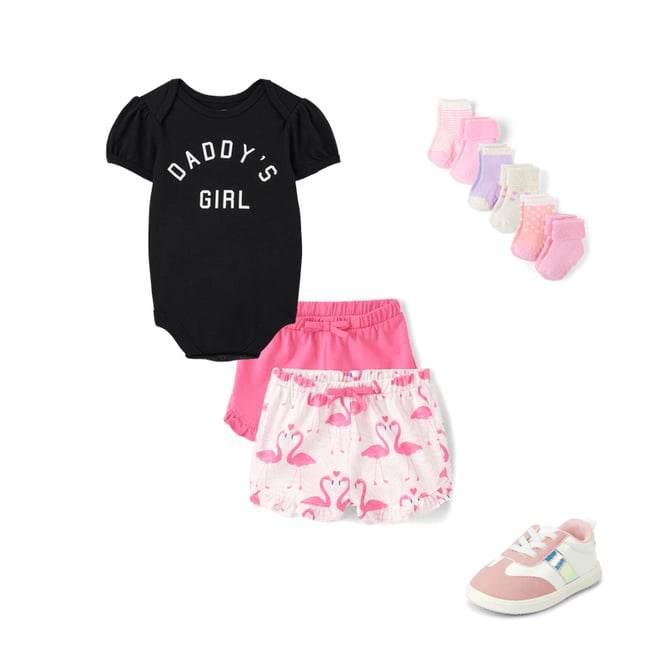 3rd bundle featuring 3 items which compliment Baby And Toddler Girls Colorblock First Steps Sneakers