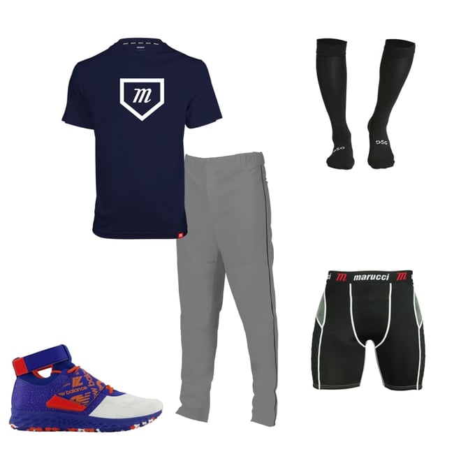 MAPTDK-W-YM Doubleknit Baseball Pant Youth Marucci Boy's Sports Equipment Sports