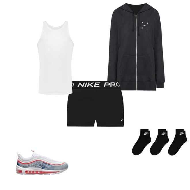 Nike Women's Pro 3 Shorts - Black - Hibbett