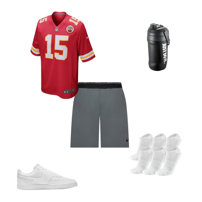 NFL Kansas City Chiefs Game (Patrick Mahomes) Men's Football Jersey