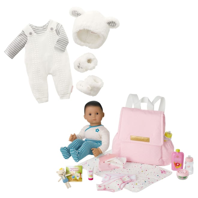 Bitty Baby Doll 5 In Soft Blue Bundle American Girl