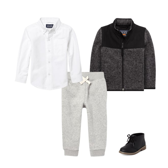 5th bundle featuring 3 items which compliment Baby And Toddler Uniform Oxford Button Down Shirt