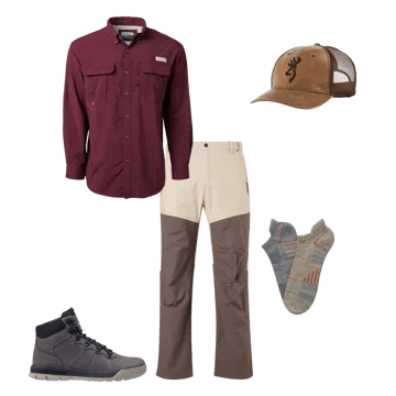 Magellan Outdoors Men's Stonewell Brush Pants