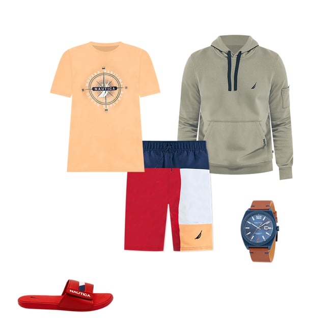 Nautica sweat discount suits for men