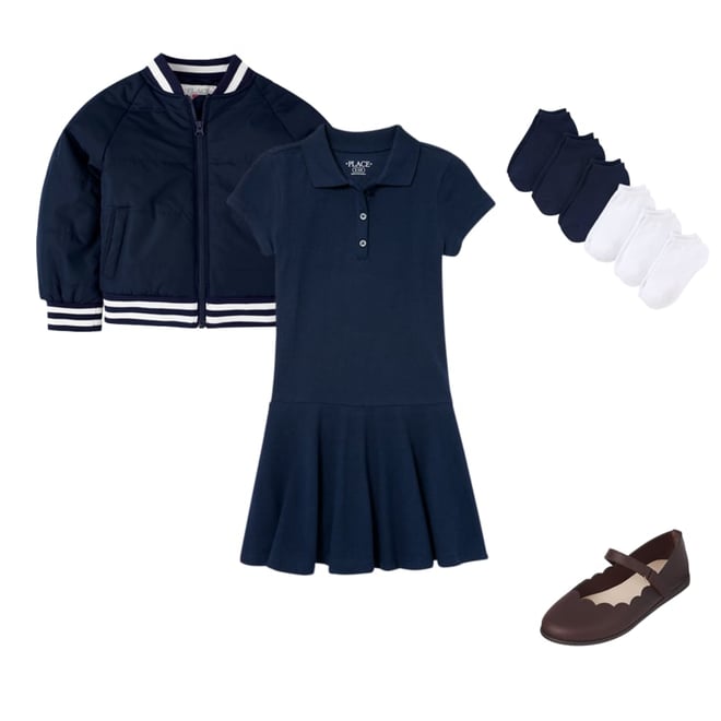 children's place polo dress