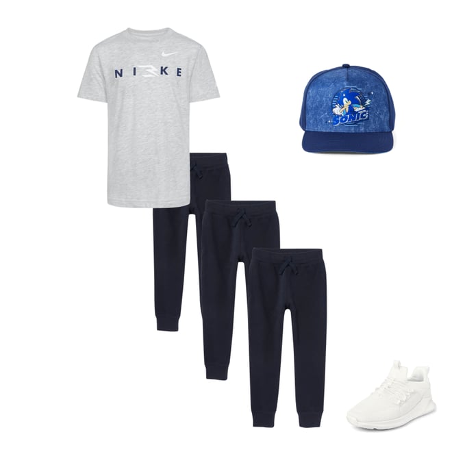 3rd bundle featuring 3 items which compliment Kids Fleece Jogger Pants 3-Pack