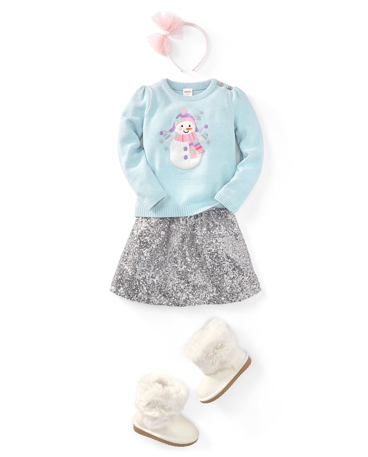 Gymboree store Winter Snowflake Top Pants Vest