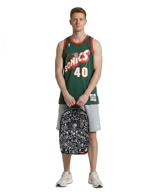 Mitchell & Ness Shawn Kemp Seattle Jersey Green | Hibbett