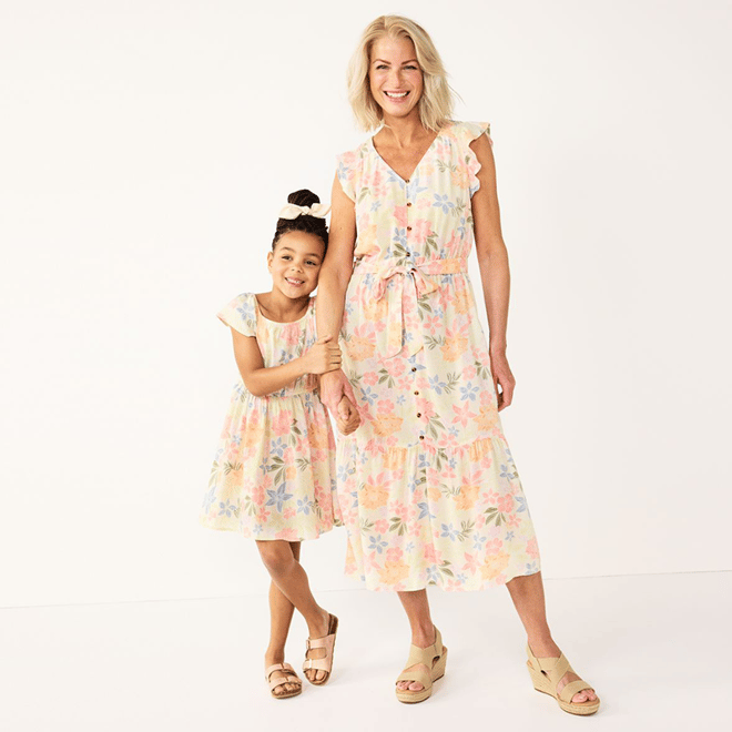 Match your mini in the sweetest styles 