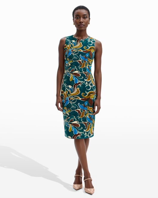 green jewel dress Easy Boho Summer Dress main image 1