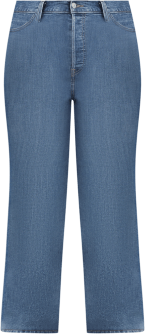 Trendy Plus Size Classic Straight Leg Jeans