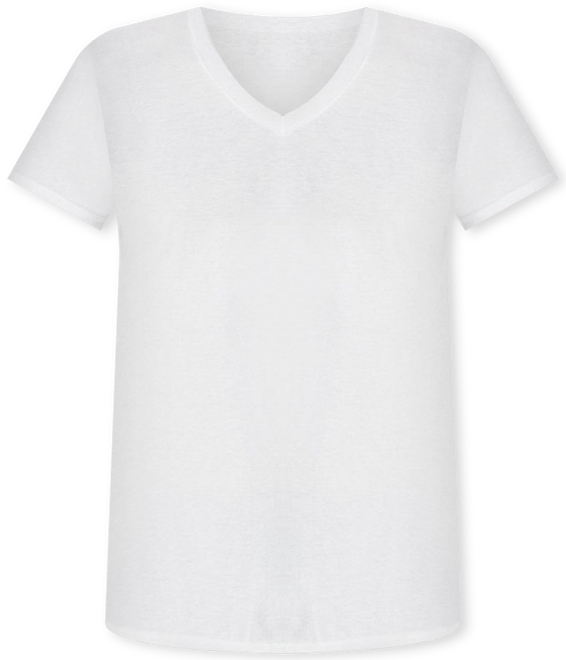 Hanes Ultimate Men's 4-Pack Comfortblend V-Neck with FreshIQ X-Large, White