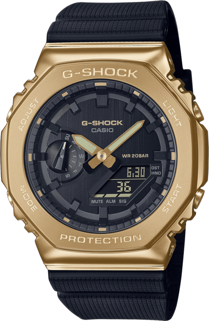 G Shock Men s Black Resin Strap Watch 44.4mm GM2100G 1A9 Macy s