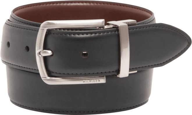 Men's Reversible Textured  Stretch Casual Belt, Created for Macy's