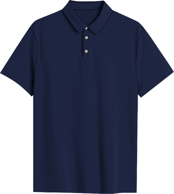 Peter Millar Solid Performance Jersey Sean Self-Collar Golf Polo