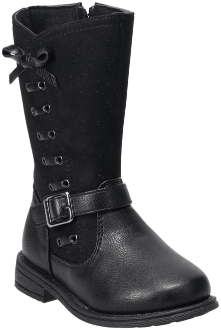 Toddler black knee outlet high boots