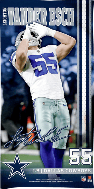 Leighton Vander Esch Dallas Cowboys WinCraft 30 x 60 Spectra