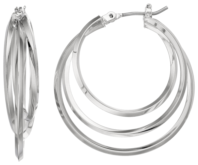 Nickel free deals hoop earrings