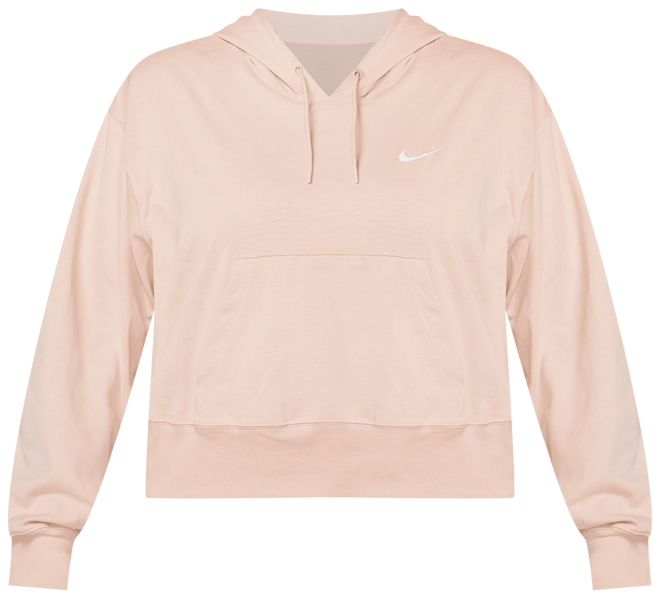 Image of Nike Sportswear Women's Oversized Jersey Pullover Hoodie (Plus Size)