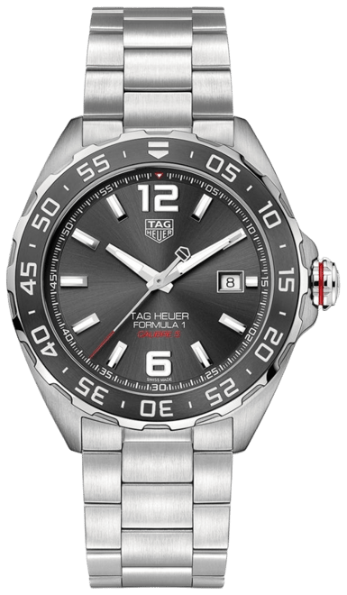 TAG Heuer Formula 1 Calibre 5 Automatic Men s Grey Steel