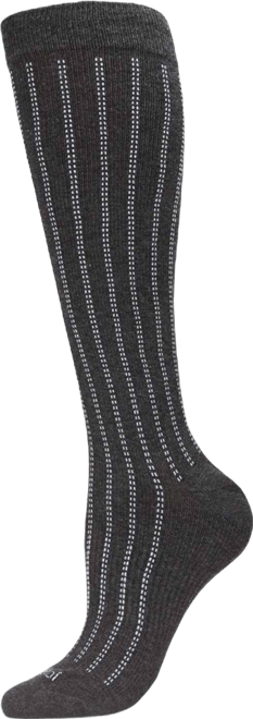 Men's Highway Stripe Cotton Compression Socks