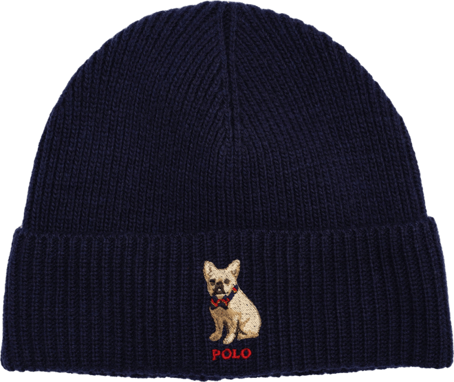 Polo Ralph Lauren Men s Embroidered Frenchie Beanie Macy s