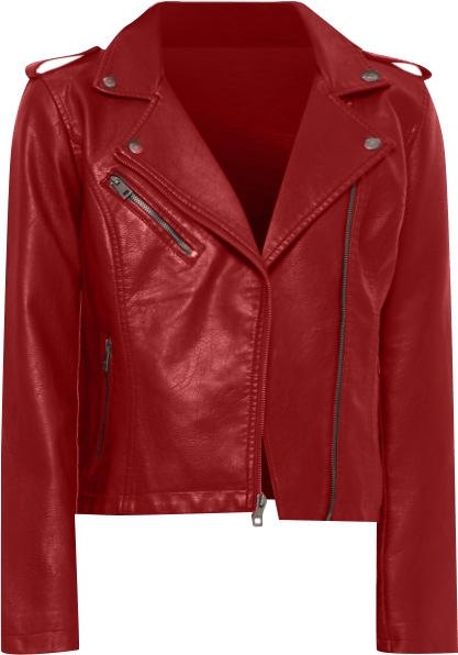 Women's Classic Faux Leather Asymmetrical Moto Jacket