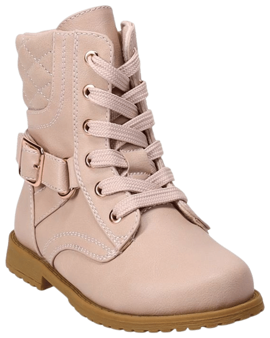 Toddler brown shop combat boots