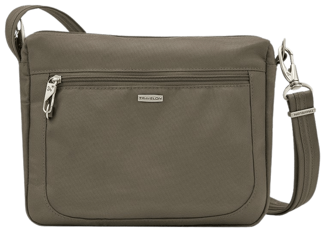 Travelon drape front hot sale shoulder bag