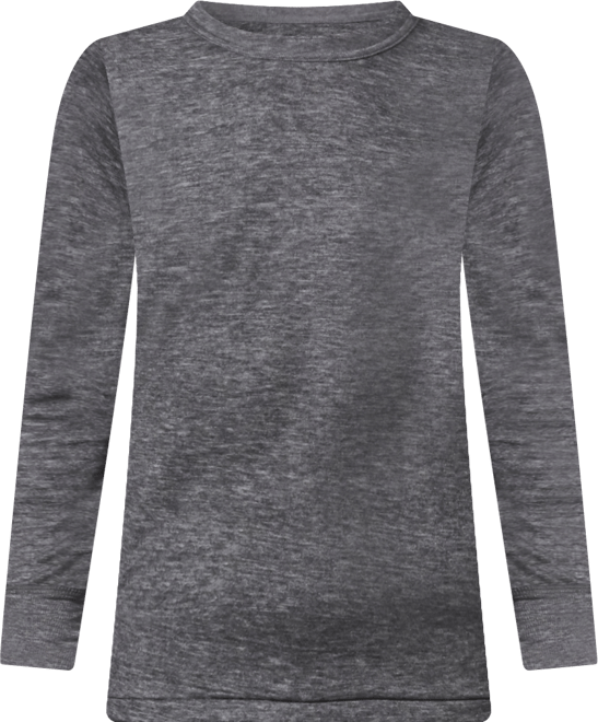 Men's 2 Layer Merino Wool Blend Long Sleeve Undershirt