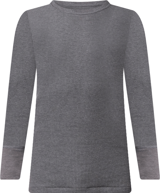 Men's Essentials Waffle Knit Thermal Long Sleeve Undershirt